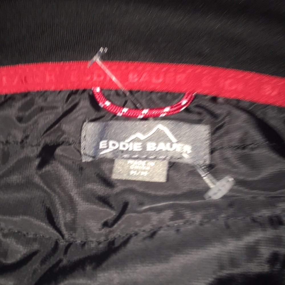 Eddie Bauer Men's Mixed Media 1/4 Zip Pullover - Picture 2 of 4